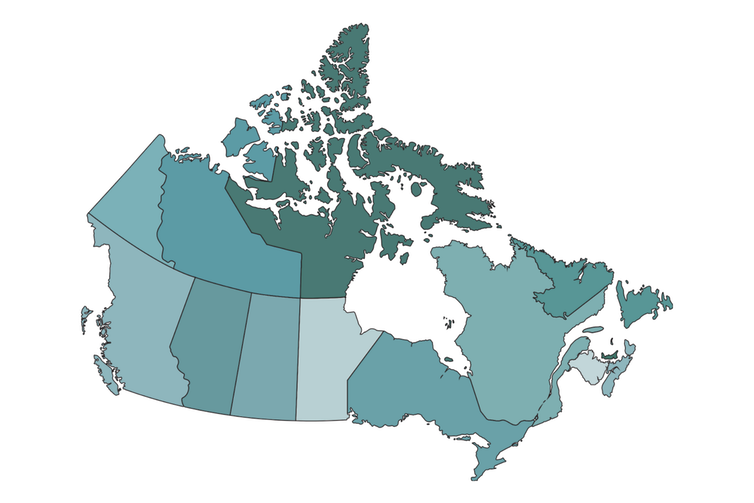 Map of Canada