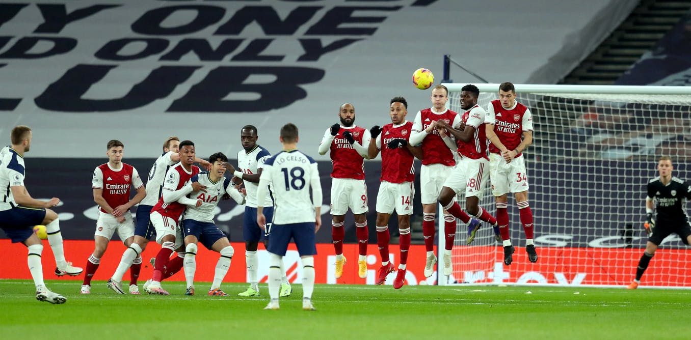 Football: 'The wall' can make it harder to save free kicks – new research