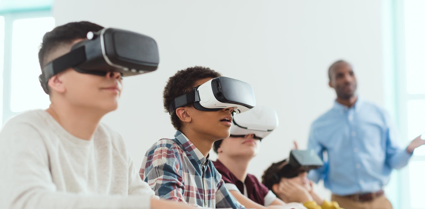 Walk inside a plant cell or glide over a coral reef: three ways virtual reality is revolutionising teaching