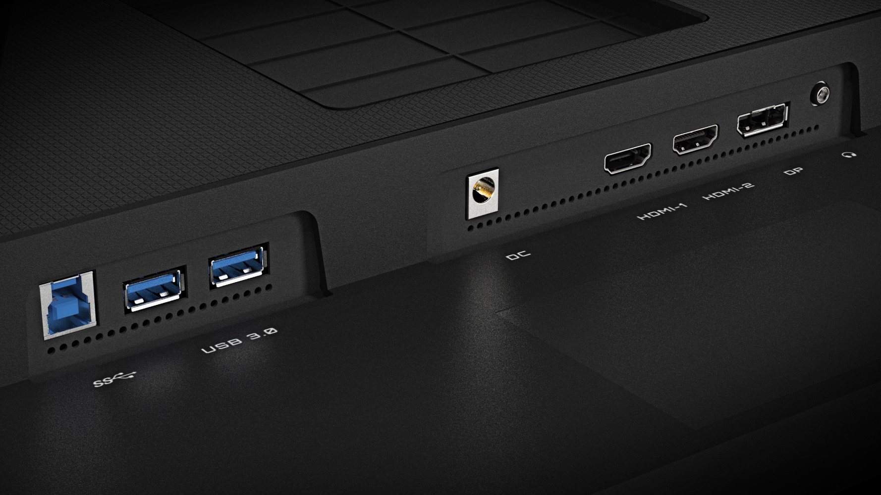 Ports of the Gigabyte G27Q