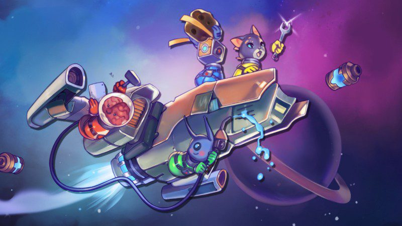 Fueled Up Is A Four-Player Couch Co-Op Game Set In Space Developed By Fireline Games