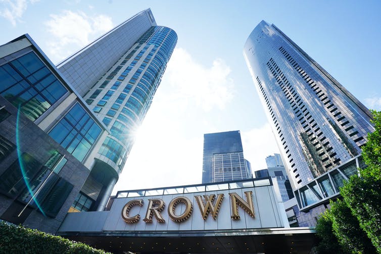 Crown Casino in Melbourne.