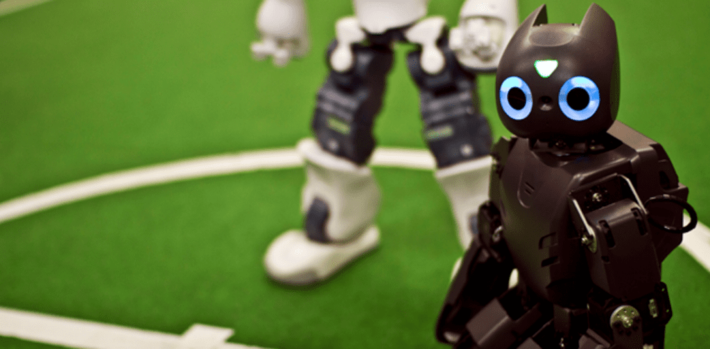 Robots will be FIFA champions  – if they keep their eyes on the ball