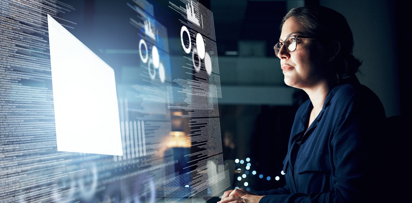 Women equal men in computing skill, but are less confident