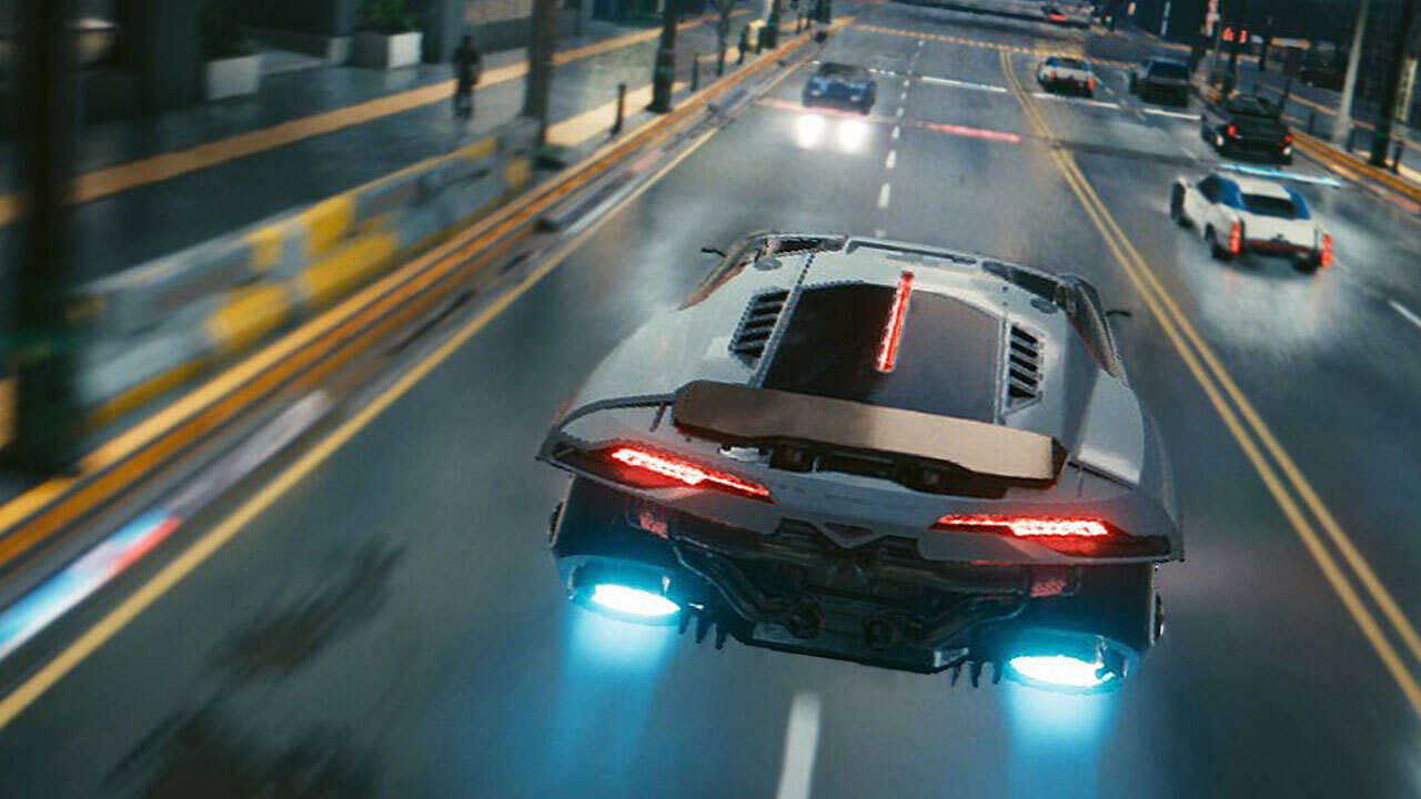 Cyberpunk 2077 Gets Flying Cars Thanks To New Mod | GameSpot News