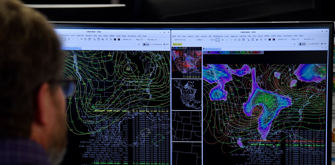 AI and machine learning are improving weather forecasts, but they won't replace human experts