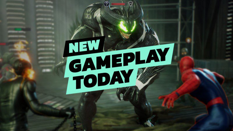 Spider-Man Vs. Fallen Venom In Marvel's Midnight Suns | New Gameplay Today