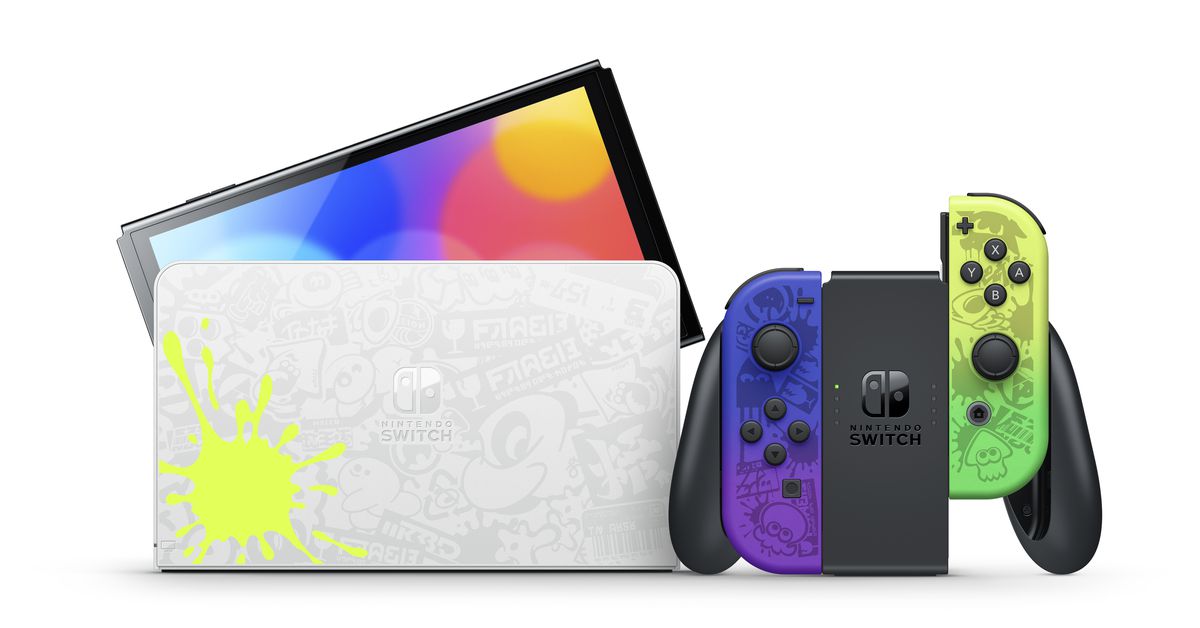 Splatoon 3 is getting its own stylish new Nintendo Switch in August