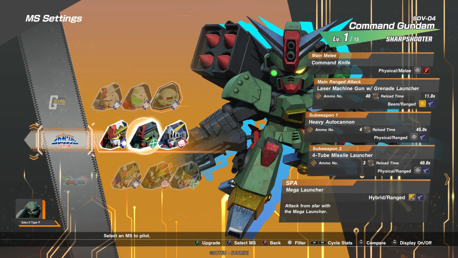 SD Gundam Battle Alliance Screenshot