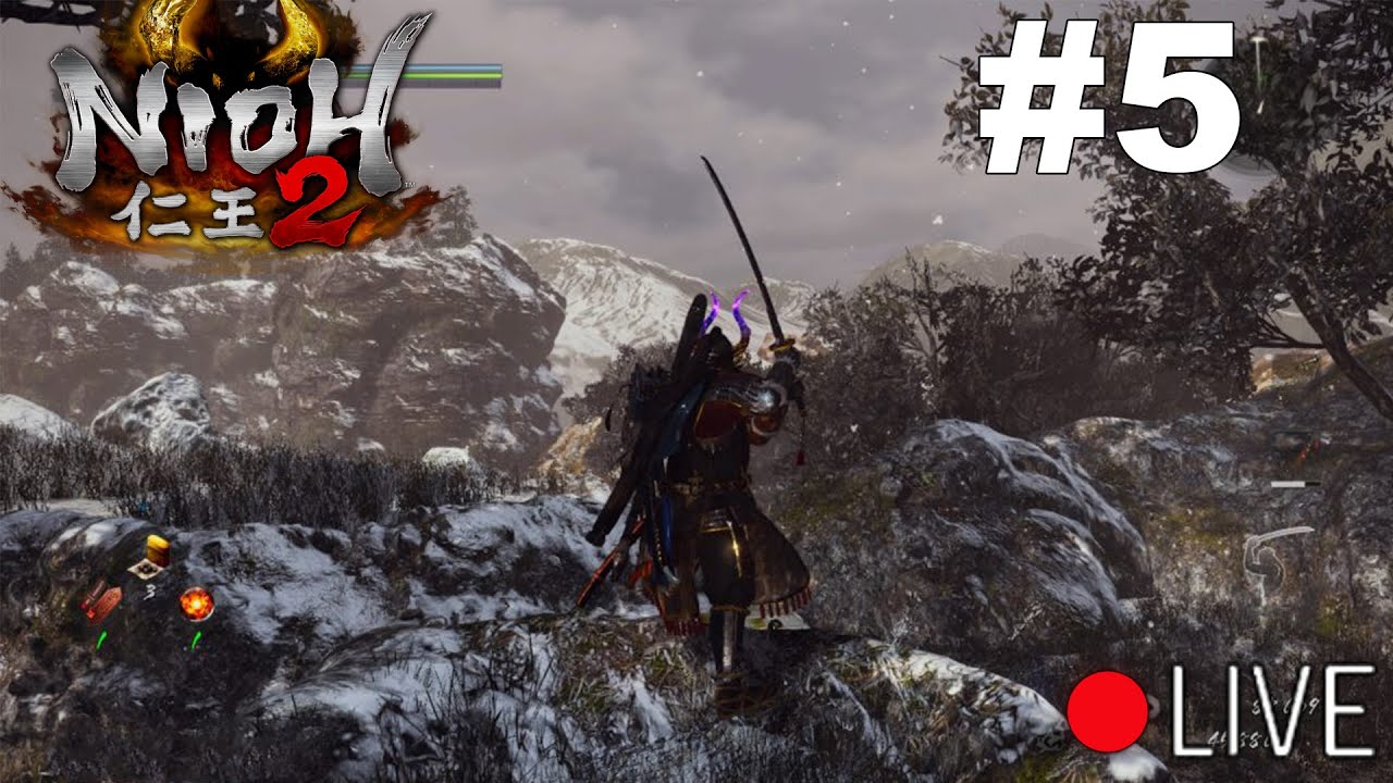 First Time Playing Nioh 2 LiveStream - Part 5