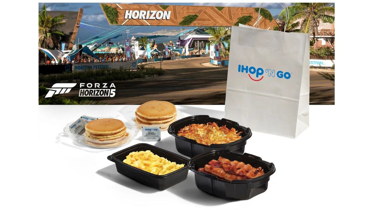 Forza and More Xbox Games are Becoming IHOP Menu Items, for Some Reason