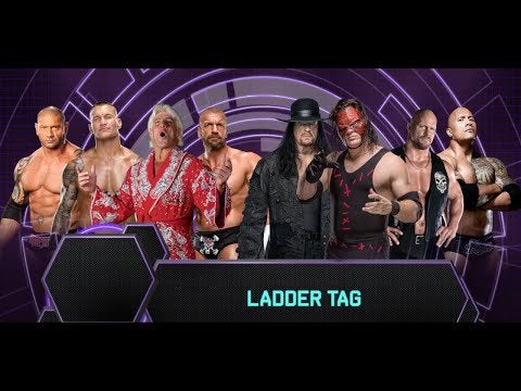 WWE Ladder Tag Match WWE 2k22 Simulation