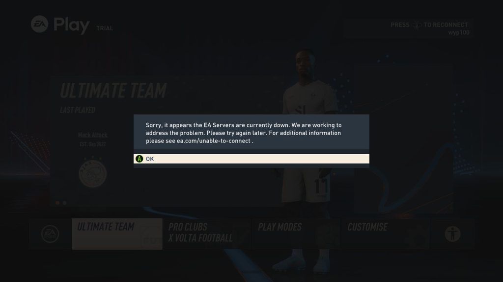 FIFA 23 servers down as players flood early access launch, Ultimate Team unplayable