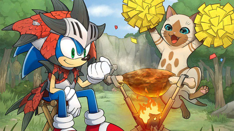 Sonic Frontiers Getting Free Monster Hunter-Themed Content