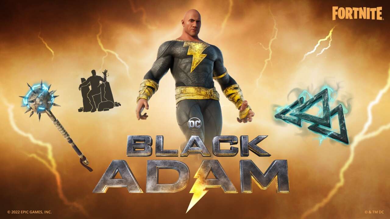 Black Adam Brings The Rock To Fortnite…Again