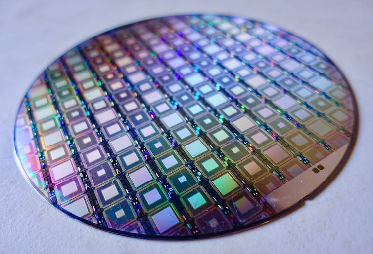 A disk from a quantum computing system