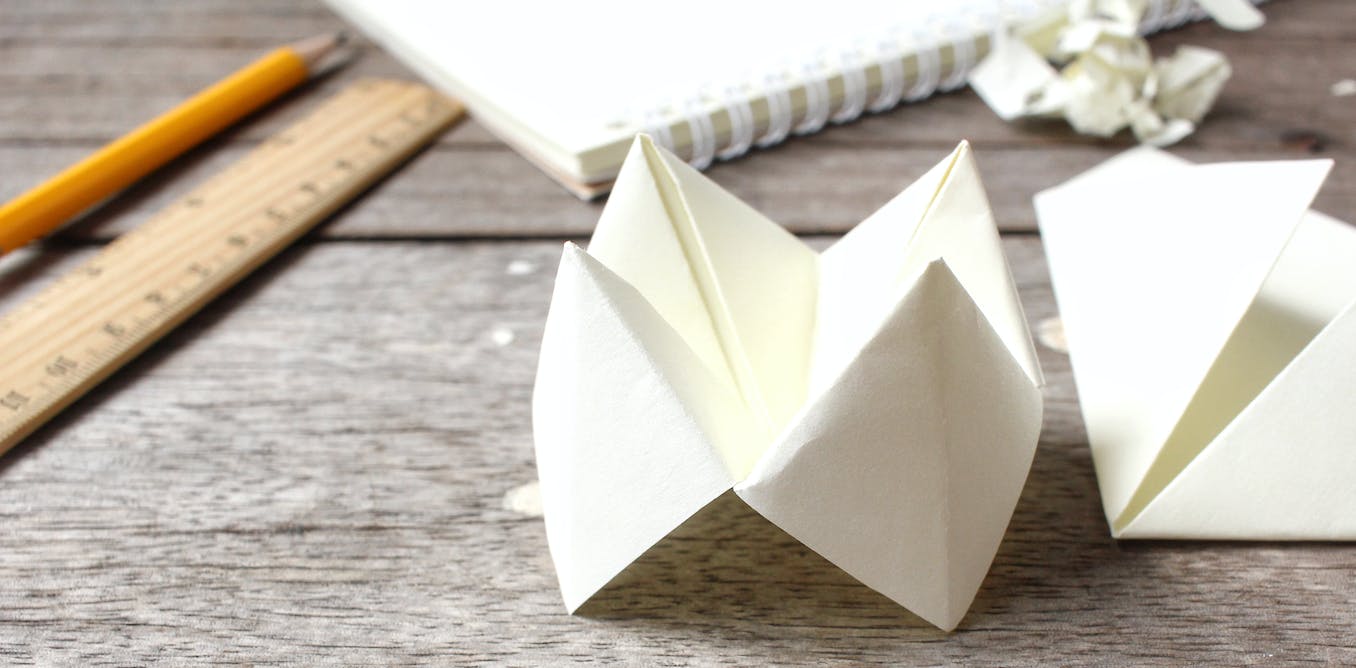 What's in your future? ‘Fortune tellers’ paper game helps children acquire fine motor and language skills