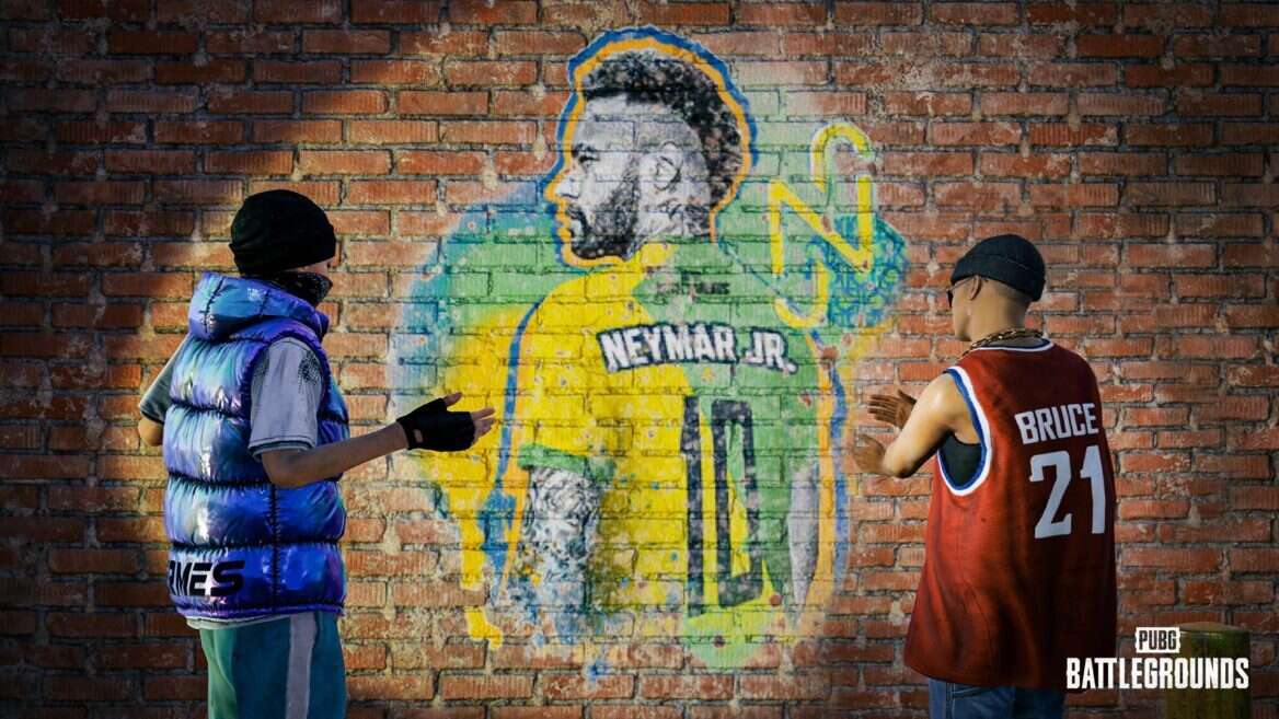 Neymar Jr. Comes To PUBG For Some Reason