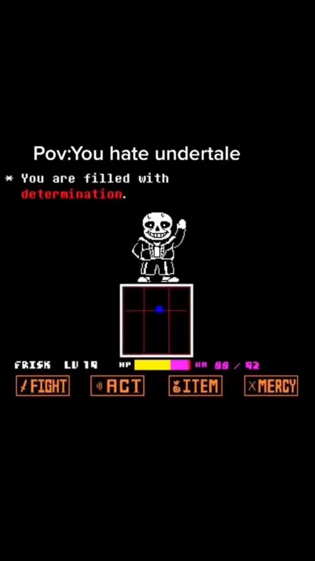 Haha, undertale is bad now?