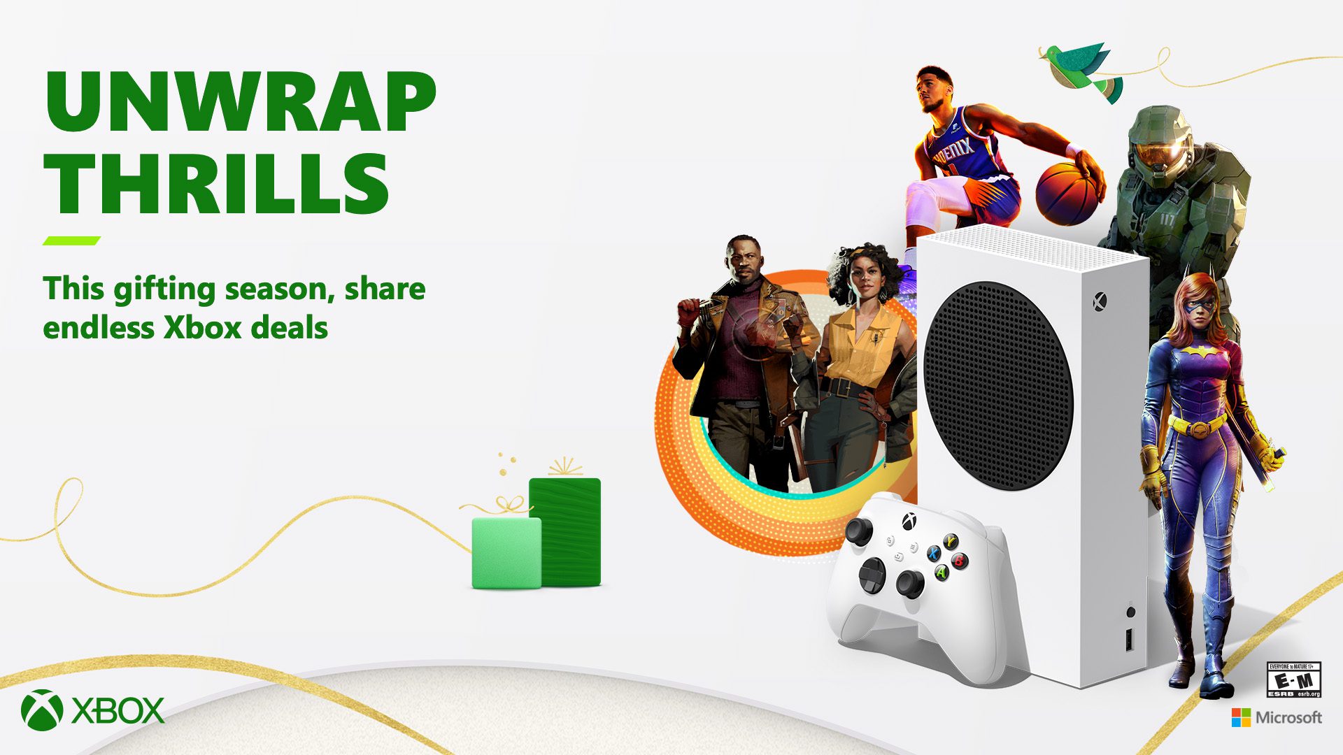 Black Friday: Unwrap Thrills with $50 off Xbox Series S, 900+ Games on Sale, and More!