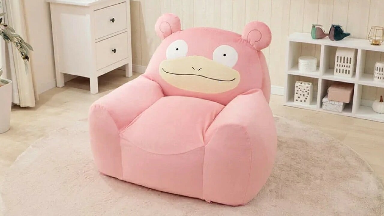 Random: This $200 Slowpoke Beanbag Is Perfect For Playing Pokémon