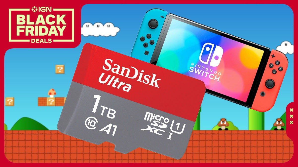 The Best Black Friday Deals on Cheap Nintendo Switch Micro SDXC Memory Cards