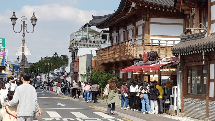 Hwangridan-gil in Gyeongju