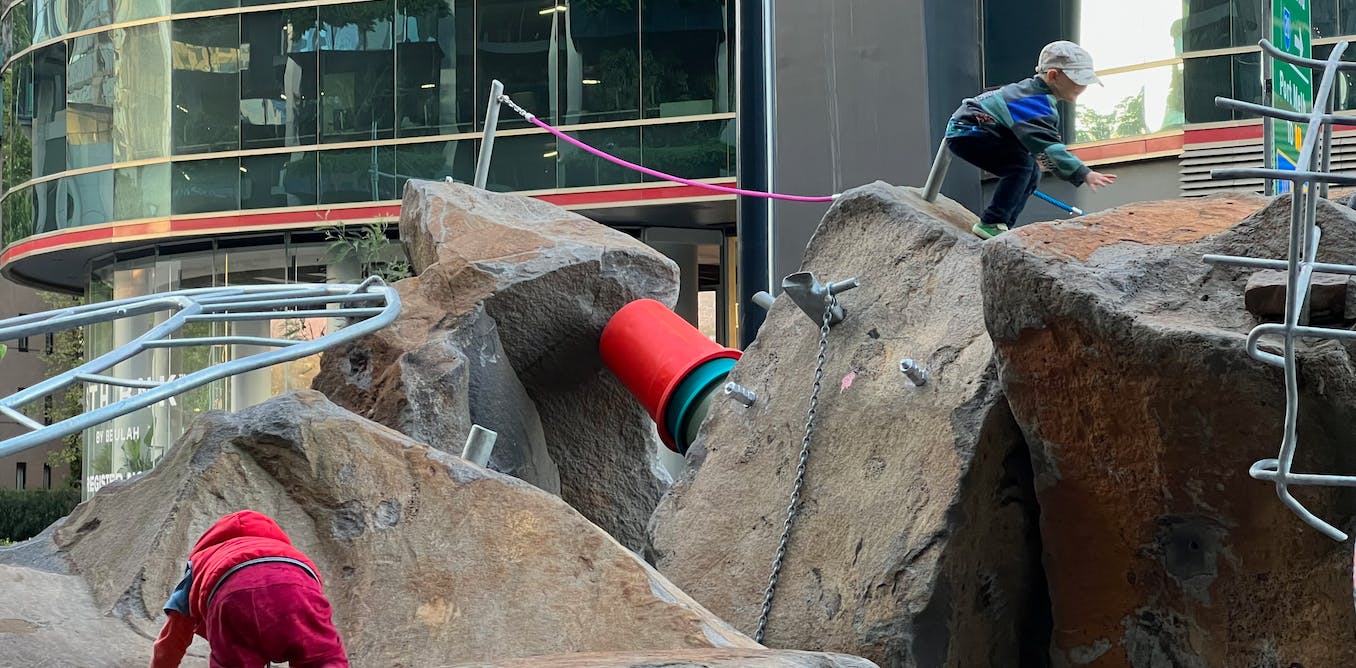 This new ‘risky' playground is a work of art – and a place for kids to escape their mollycoddling parents