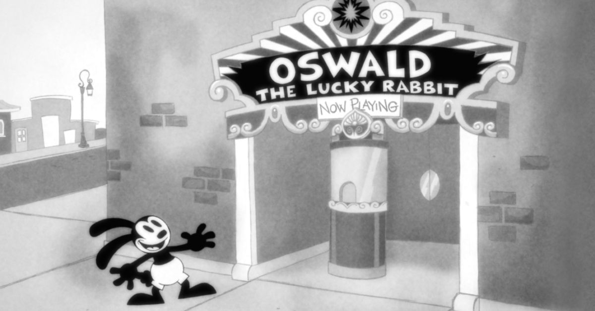 Disney’s prodigal animated son, Oswald the Lucky Rabbit, stars in a brand-new short