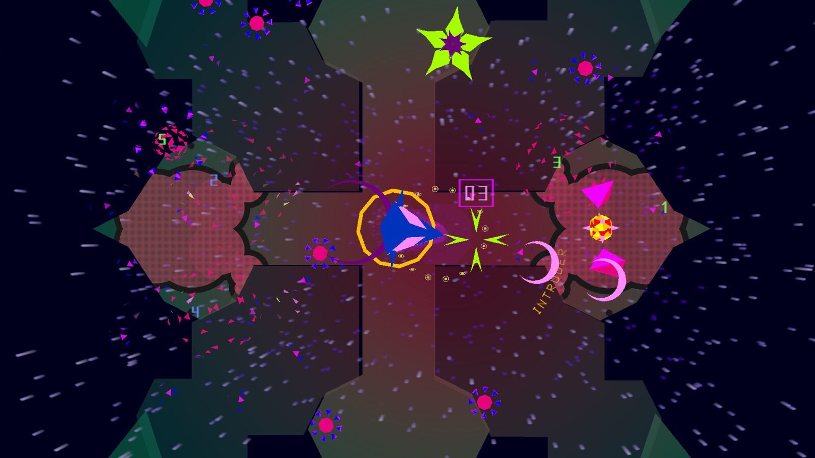 Jeff Minter's latest is a "reimagining" of unreleased '80s arcade game Akka Arrh