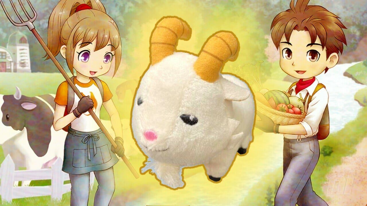 Story Of Seasons: A Wonderful Life Will Have Physical Edition, Goat Plushie Premium Edition