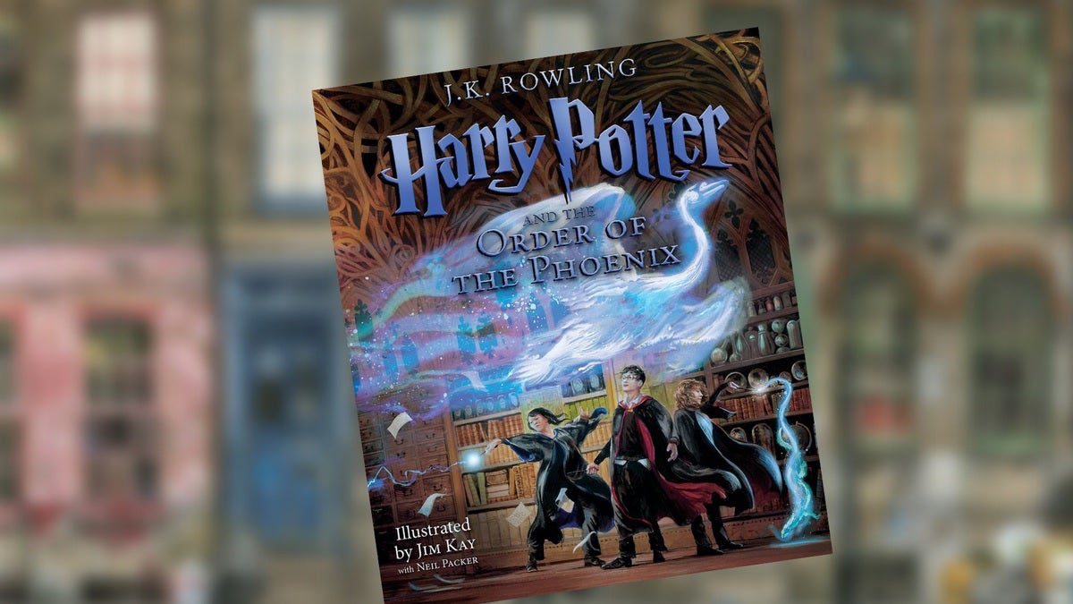 Cyber Week Deal: All Harry Potter Illustrated Edition Hardcover Books on Sale, Including Order of the Phoenix