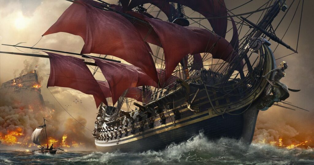 New Skull and Bones footage shows off "narrative gameplay"