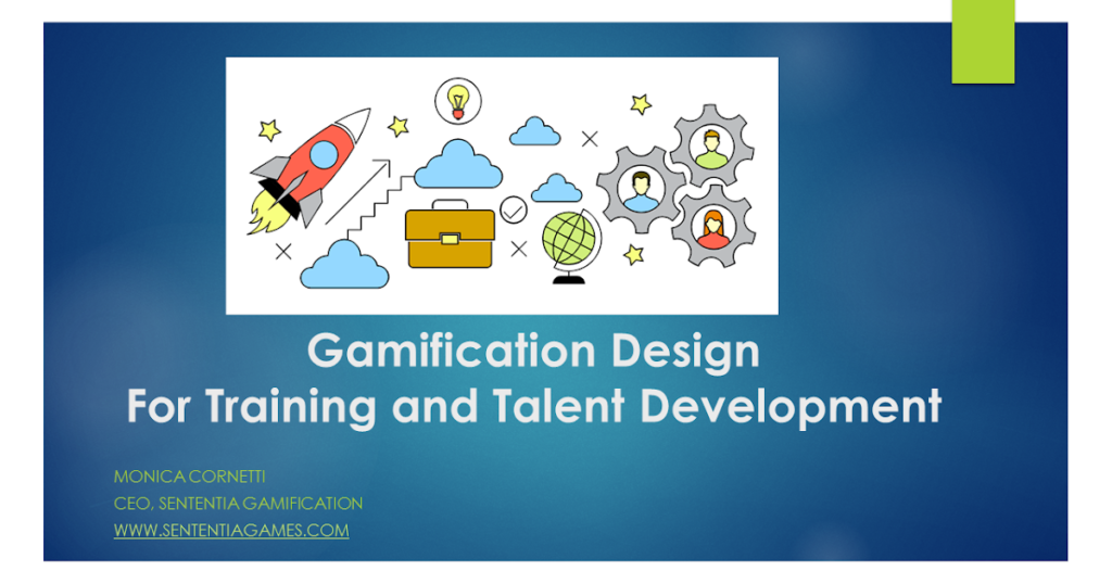 Gamification Design for Training and Talent Development