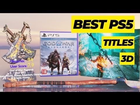 ''Best PS5 Games In 3d'' Made with blender hope you like it.