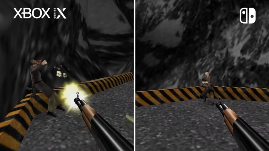 Video: GoldenEye 007 Side-By-Side Graphics Comparison (Switch & Xbox)