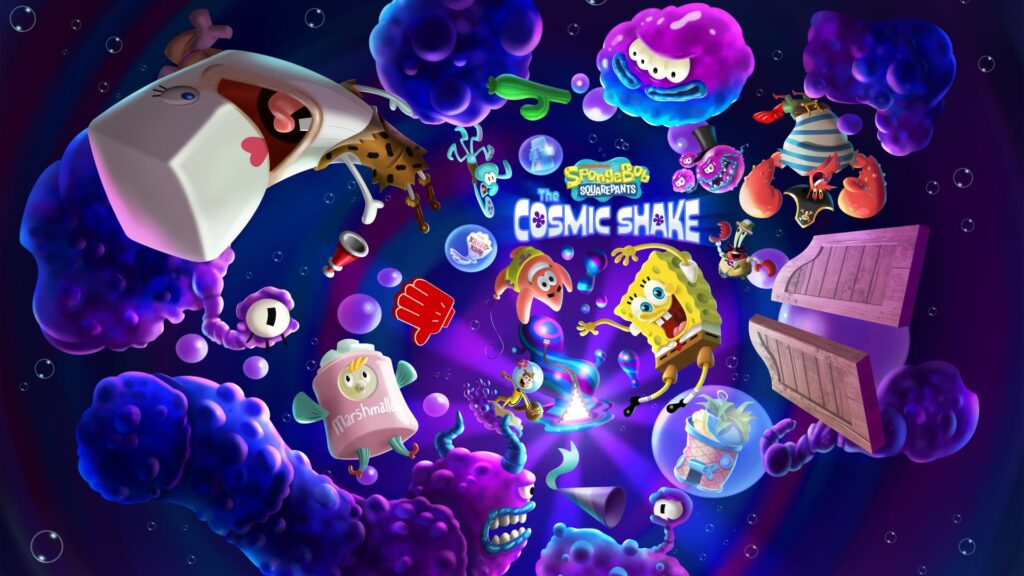 Restore the Very Fabric of the Universe in SpongeBob SquarePants: The Cosmic Shake, Available Now for Xbox