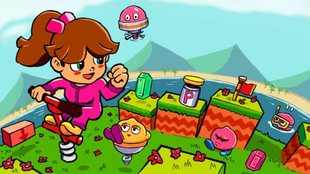 Go! Go! PogoGirl Is A Cute And Colourful Platformer With Serious Retro Sega Vibes