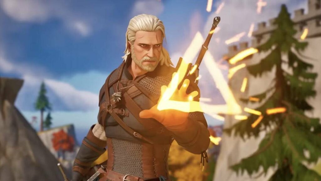 Toss A V-Buck To Your Witcher, Geralt Of Rivia Slashes Onto Fortnite Today