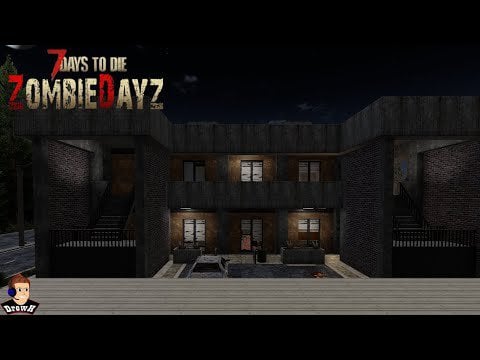 ZOMBIE DAYZ - 7 Days to Die Alpha 20 - [EP2] - IS THAT ZOMBIE THROWING MOLOTOVS??