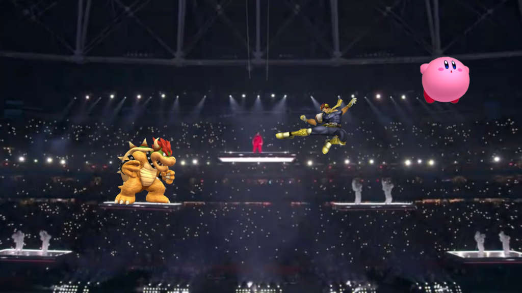 Rihanna's Halftime Show Looked Like A Smash Bros. Stage