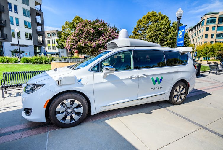 Waymo car