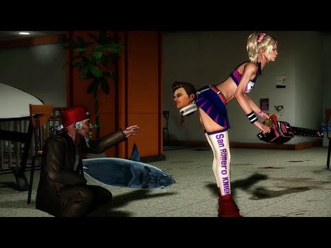 LOLLIPOP CHAINSAW ALL WEIRD SCENES