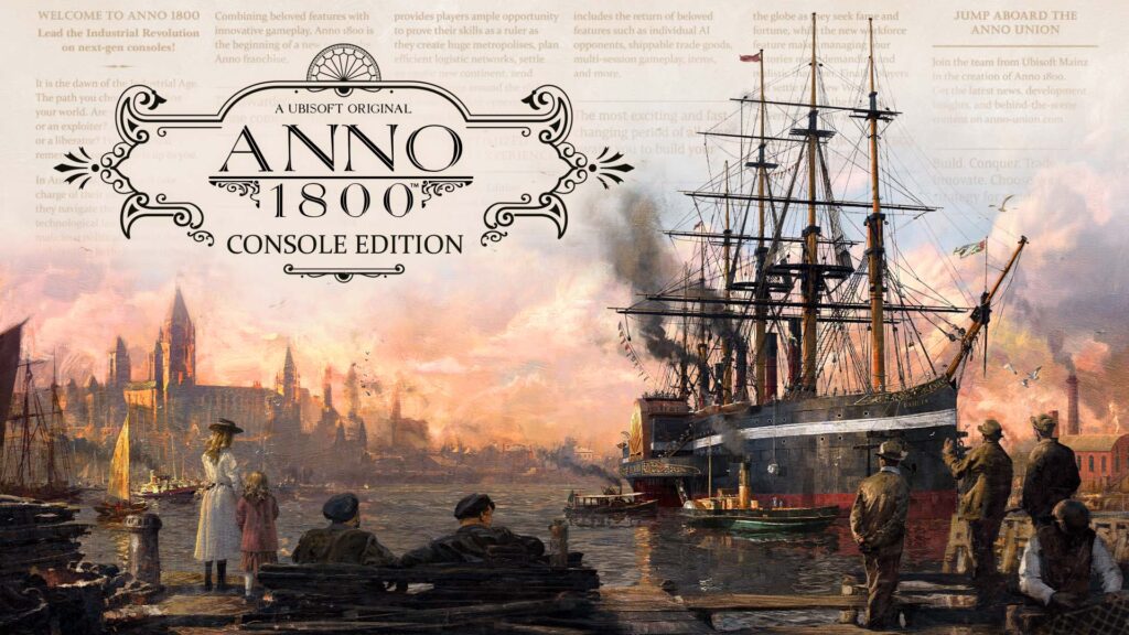 Build an Empire in Anno 1800, Available Now on Xbox Series X|S