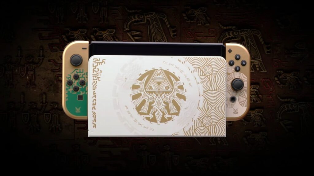 Nintendo Reveals Official Zelda: Tears Of The Kingdom Switch OLED