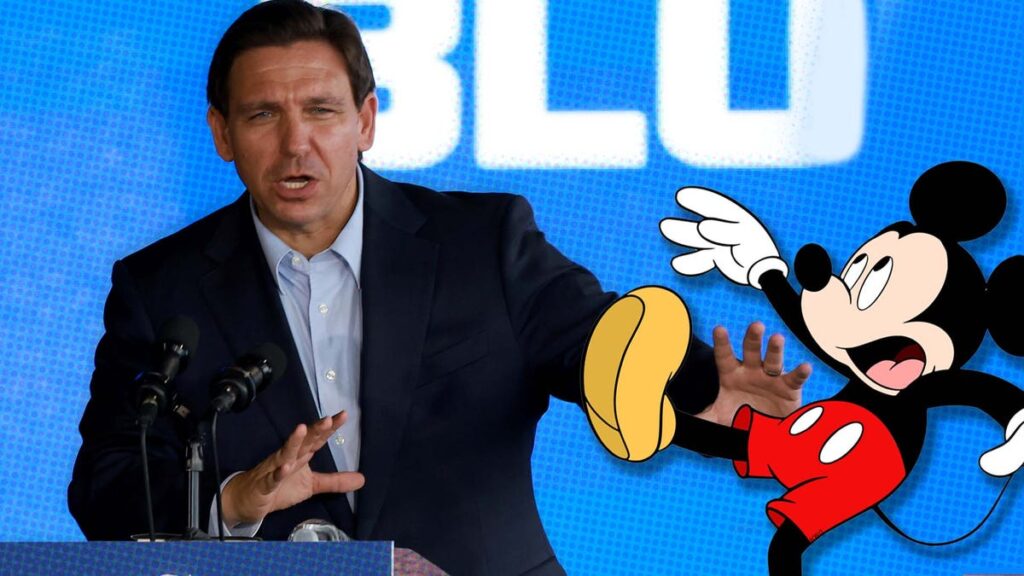 Florida Gov. Ron DeSantis Still Mad Disney Beat Him, Warns War Is Coming