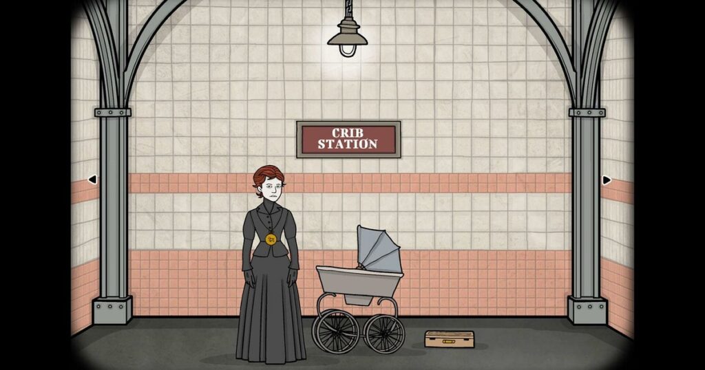 Rusty Lake's next adventure rides an underground train through its protagonist's life