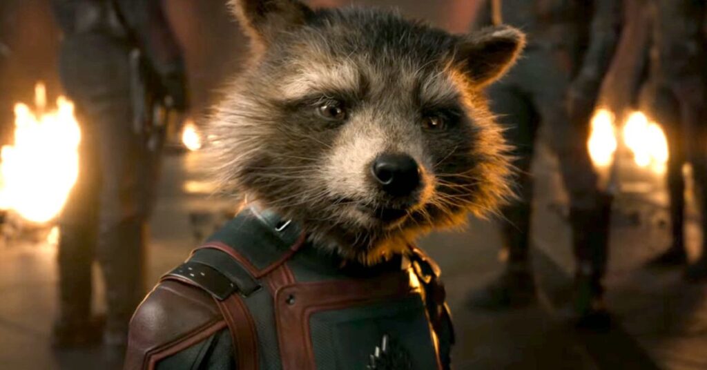 Rocket Raccoon was never supposed to be a superhero