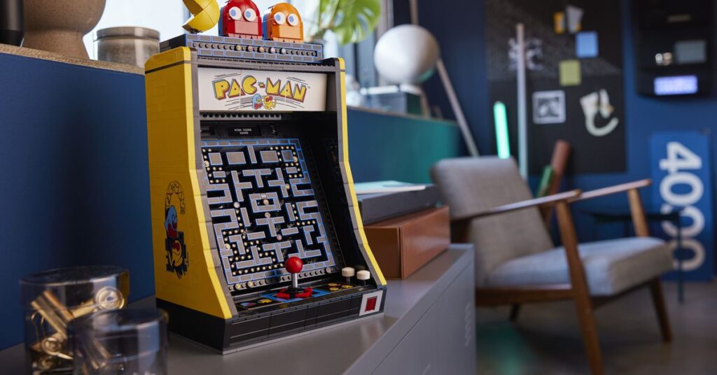 Lego’s new Pac-Man arcade set makes the old new again