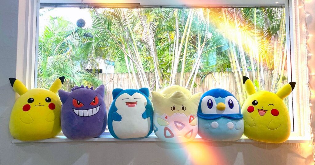 Pokémon’s next Squishmallows include Piplup, Pikachu